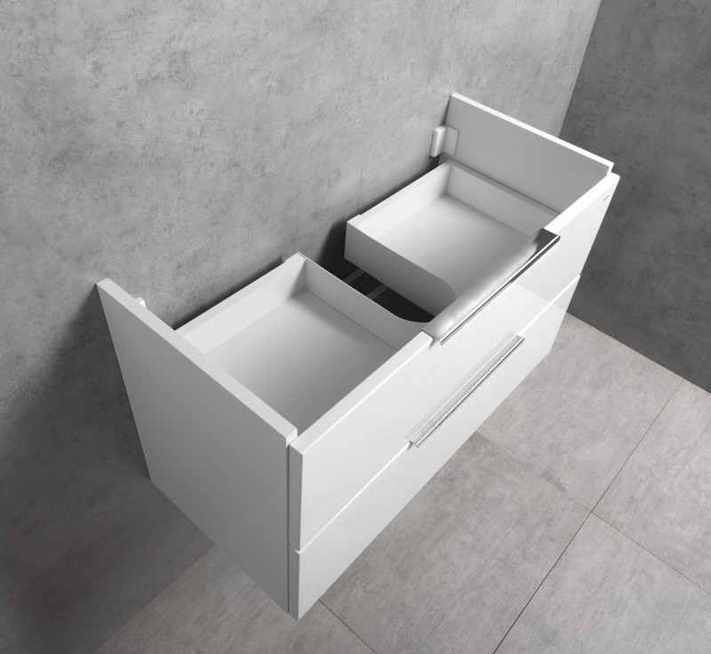 NEON umyvadlová skříňka 76,5x45x35 cm, bílá 500.115.0