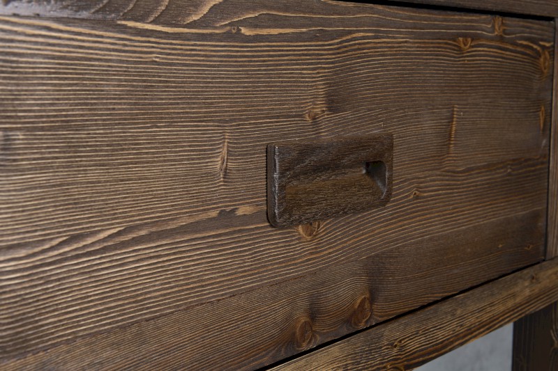 BRAND umyvadlová skříňka 80x73x50cm, mořený smrk BA083S