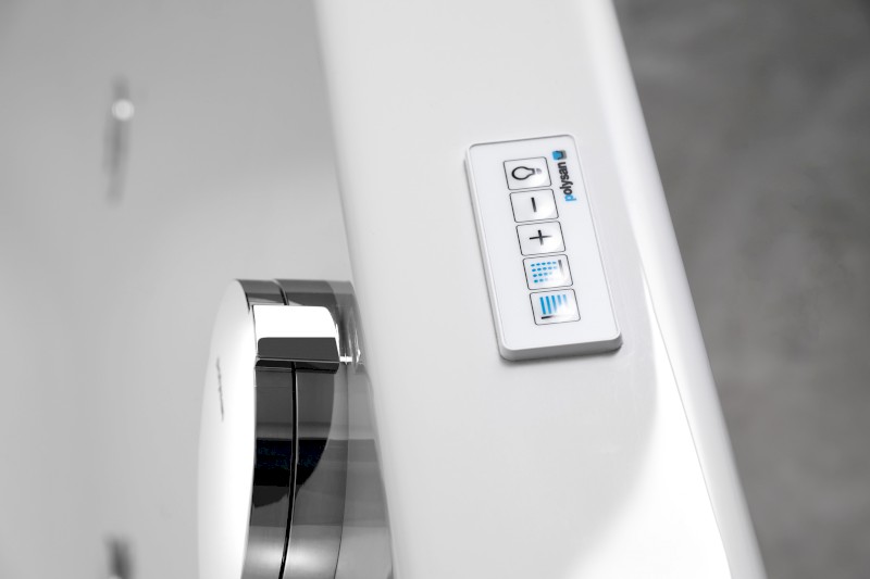 FLOSS hydromasážní vana, 145x145x50cm, Highline Hydro, chrom 98611.5010