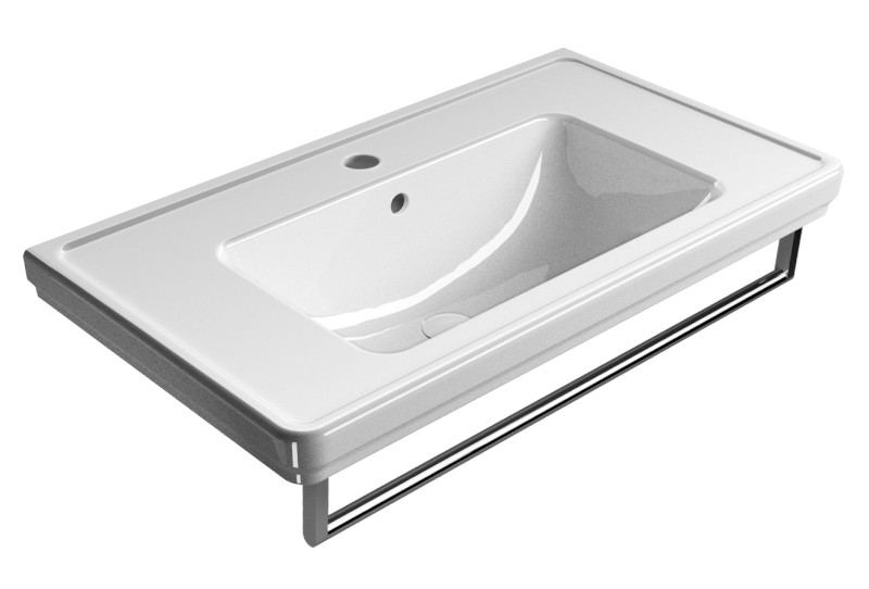 CLASSIC keramické umyvadlo 90x50cm, bílá ExtraGlaze 8788111