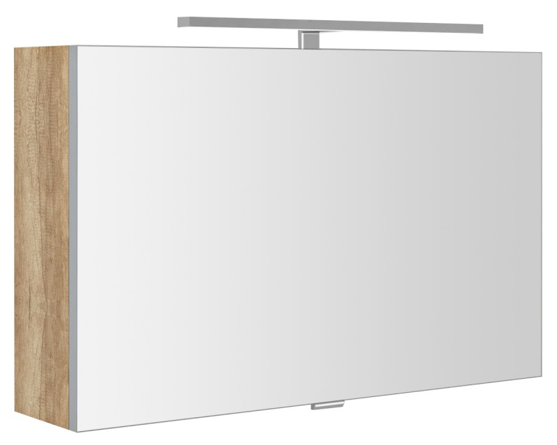 CLOE galerka s LED osvětlením 80x50x18cm, dub alabama CE080-0022