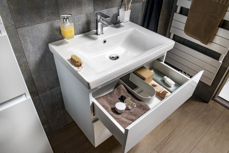 ALTAIR umyvadlová skříňka 67x60x45cm, bílá AI270