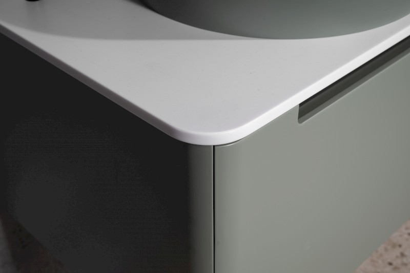 KERALA umyvadlová skříňka 120x35x47,5cm, 1x zásuvka, bílá lesk KR120-3030