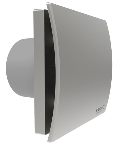 SILENTIS UC T 10 koupelnový ventilátor axiální s časovačem, 8W, potrubí 100mm, stříbrná 01221100