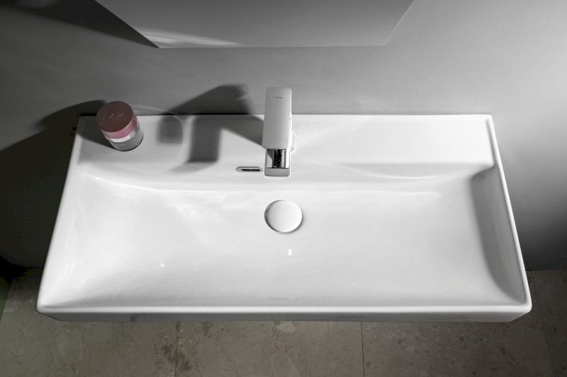 PARLA keramické umyvadlo 80x38cm, bílá 9980