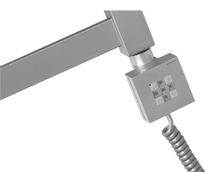 KTX topná tyč s termostatem, 600 W, stříbrná KTX-S-600