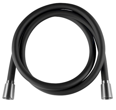 NOPEL plastová sprchová hadice, 150cm, černá mat 11076