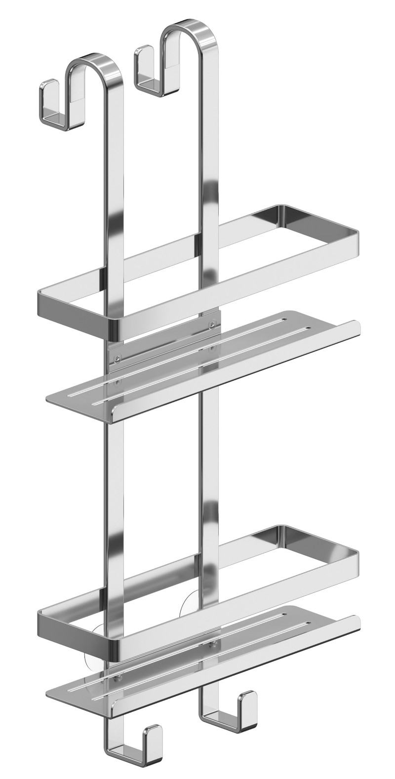 MYLINE polička do sprchy závěsná, 240x490x220mm, nerez lesk 105T14100