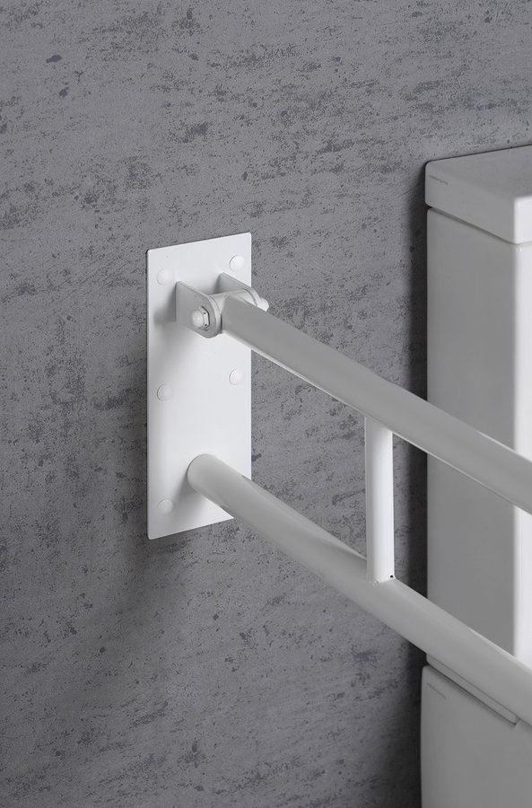 HANDICAP madlo sklopné 600mm, bílá XH516W