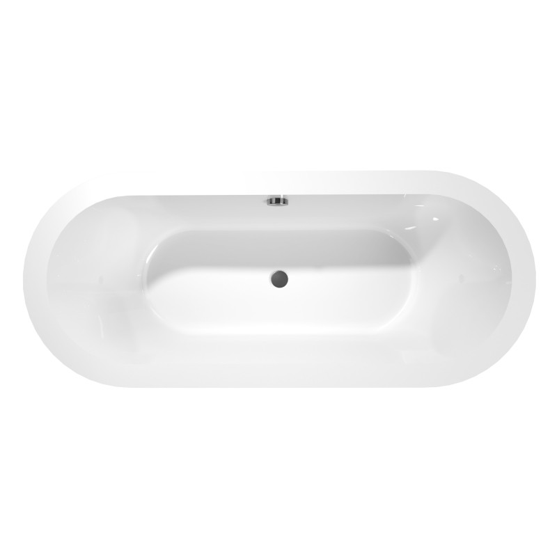 SAMIRA volně stojící vana 173x78x59cm, bílá 68648