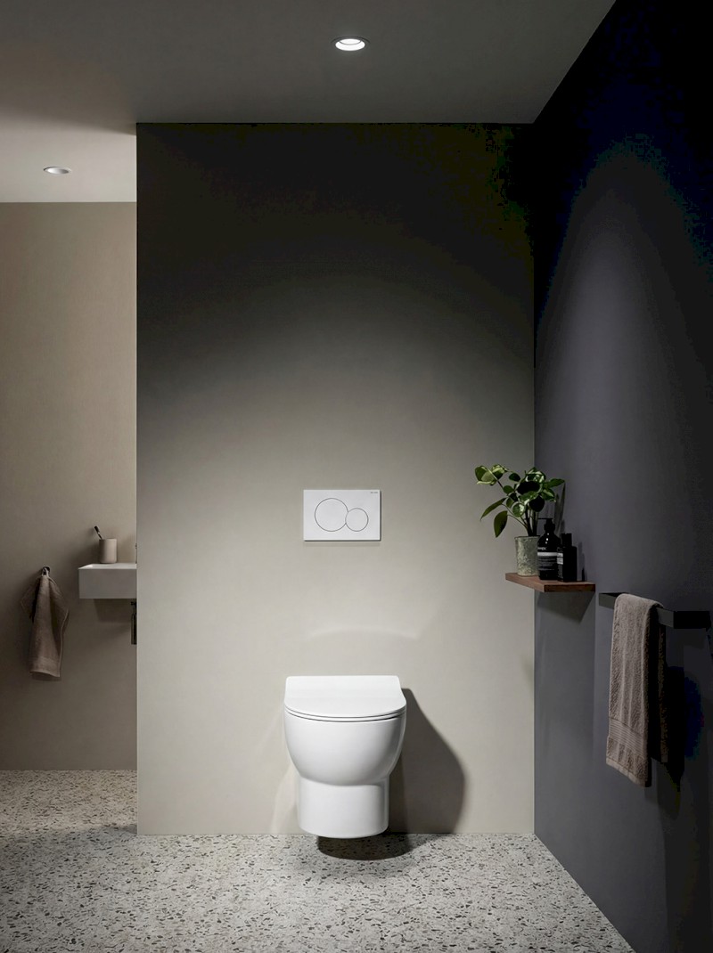 ABSOLUTE závěsná WC mísa, Rimless, 35x50cm, bílá 10AB02002