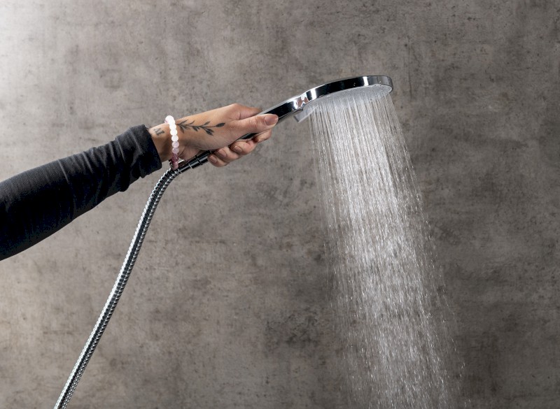 Sprchová souprava, posuvný držák 708mm, chrom SC715