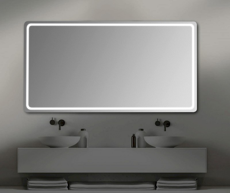 NYX zrcadlo s LED osvětlením 120x60cm NY120