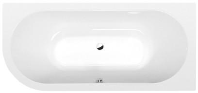 VIVA R asymetrická vana 175x80x47cm, bílá 78119