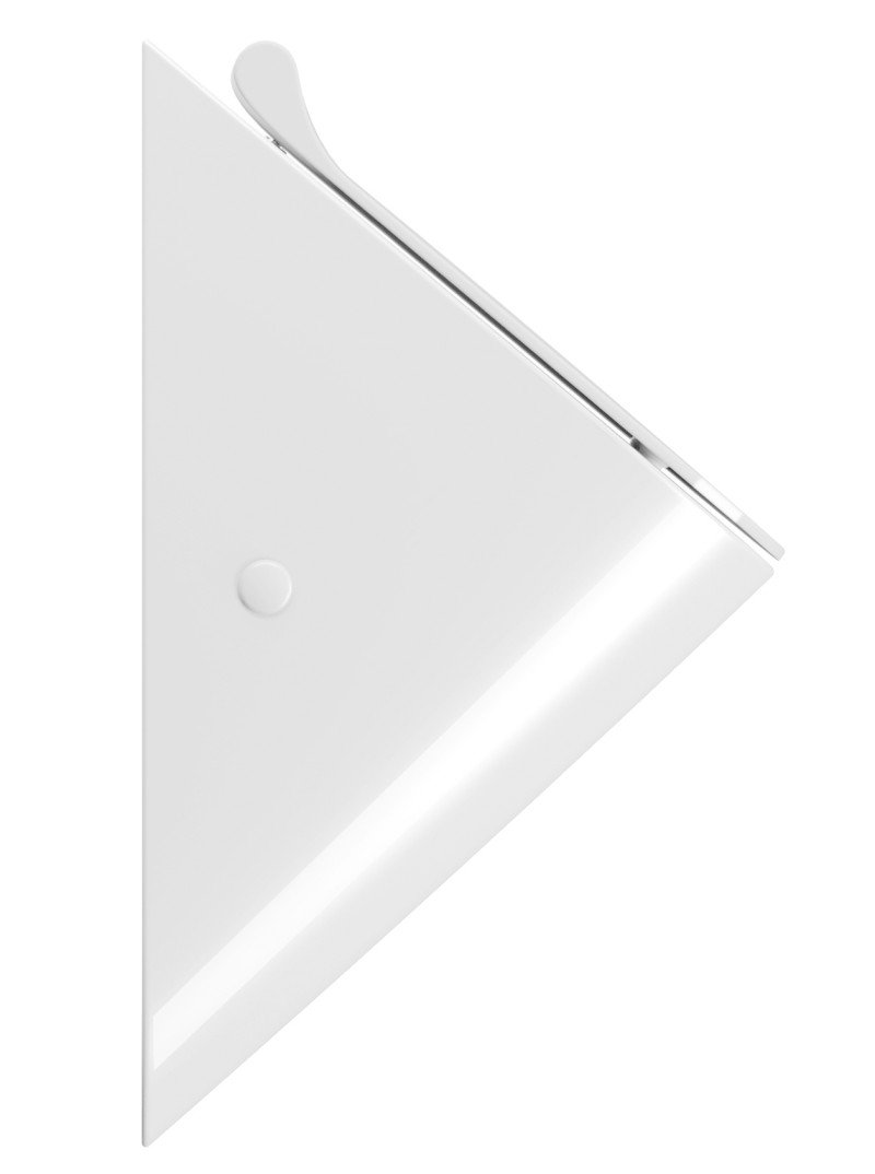 COMMUNITY urinál se zakrytým přívodem vody s otvory pro víko 31x54,5cm, bílá ExtraGlaze 769611