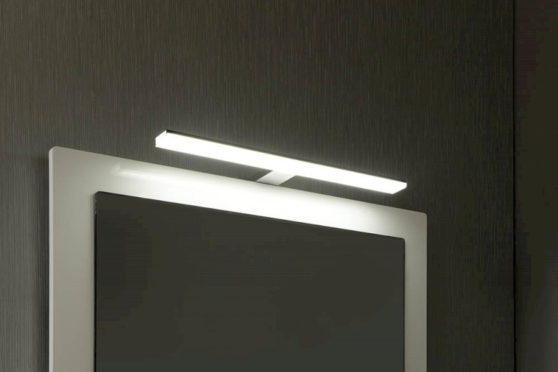 FELINA LED svítidlo, 10 W, 458x15x112 mm, IP44, chrom FE045