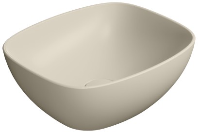 NUBES keramické umyvadlo na desku 40x35cm, creta mat 978508