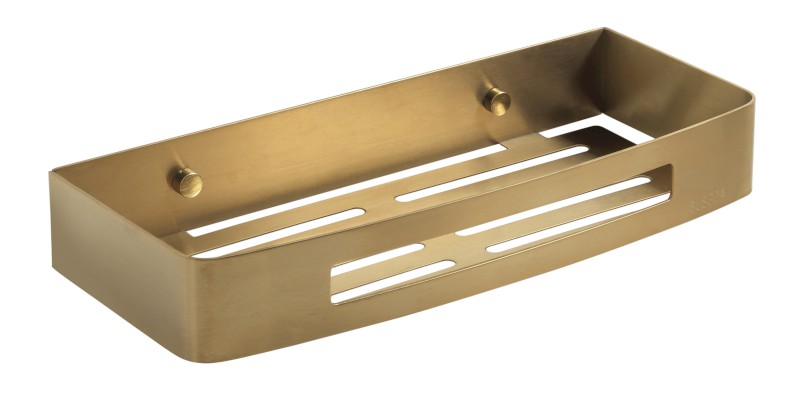 SMART police do sprchy, 300x45x128mm, zlato mat 241788