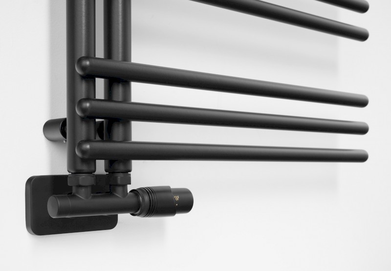 POSEIDON otopné těleso 550x1740mm, černá mat PS517B