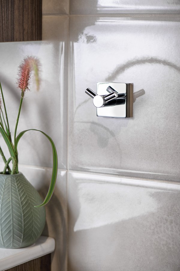 X-SQUARE dvojháček, chrom XQ201