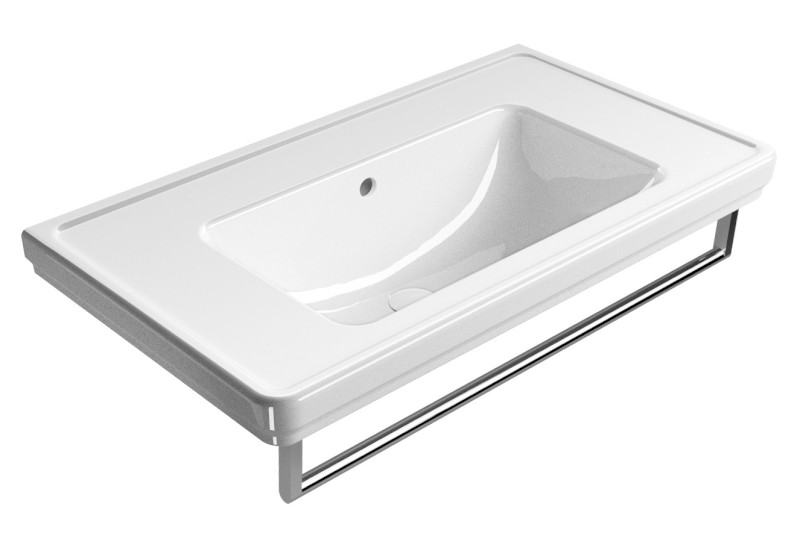 CLASSIC keramické umyvadlo 90x50cm, bez otvoru, bílá ExtraGlaze 8788011
