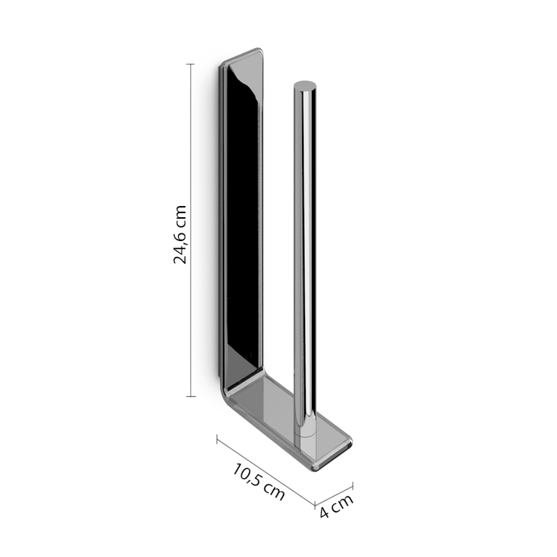 IL GIGLIO držák rezervního toaletního papíru, chrom A9240213