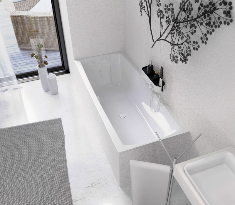 LILY obdélníková vana 170x70x39cm, bílá 72230