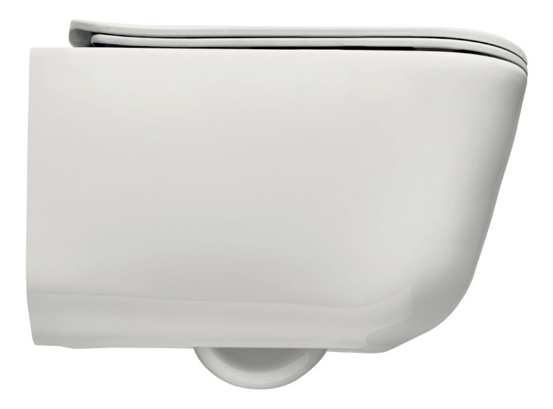 TRIBECA závěsná WC mísa, Rimless, 35x54cm, bílá 511401