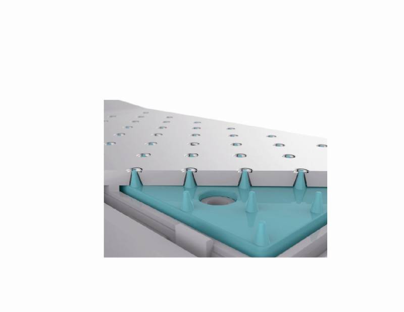 Ruční sprcha se samočistícím systémem, 240mm, ABS/chrom 1204-30