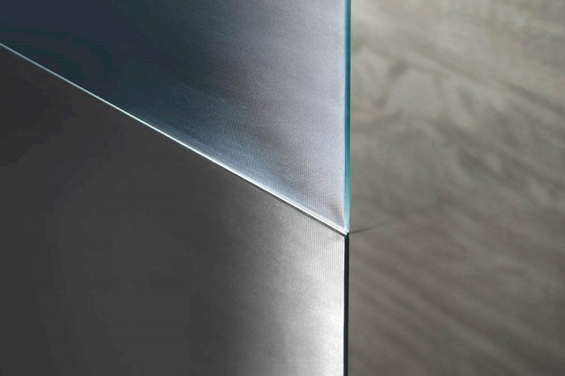 WALK-IN zástěna jednodílná k instalaci na zeď, 1200x1900mm, sklo Brick WI120