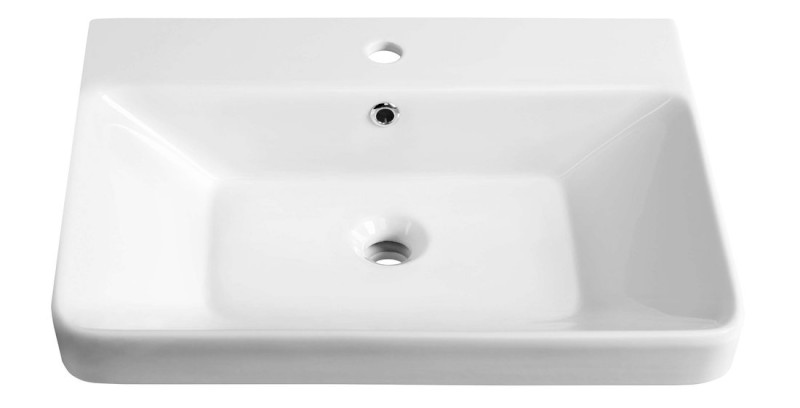 THALIE 60 keramické umyvadlo nábytkové 60x46cm, bílá TH11060