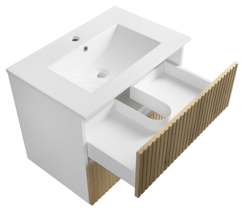 PANEDA STRIP umyvadlová skříňka 69,5x55x45,2cm, dub emporio PN370
