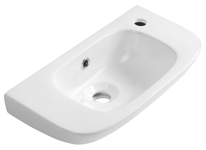 KIA keramické umývátko 49x25cm, bílá NP405