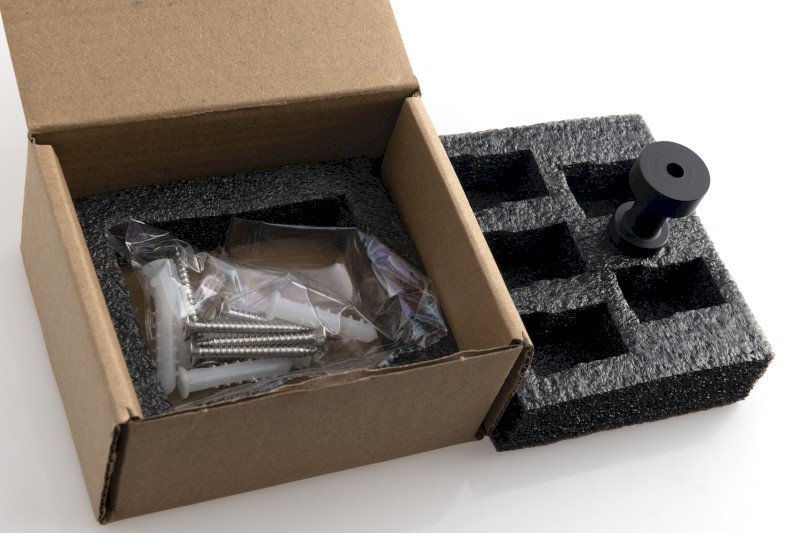 SAMBA háček, balení 5 ks, černá mat SB222