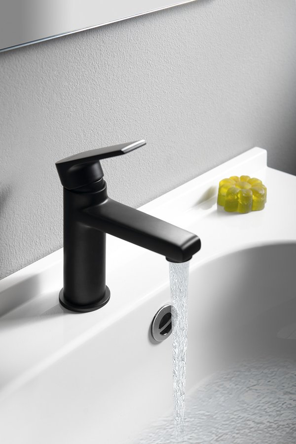 KAI stojánková umyvadlová baterie, černá mat KA02/15