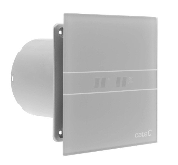 E-100 GSTH koupelnový ventilátor axiální s automatem,4W/8W,potrubí 100mm,stříbr 00900600