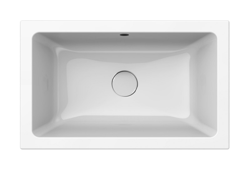 KUBE X keramické umyvadlo pod desku 60x37cm, bílá ExtraGlaze 895311