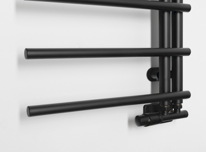 JUSTINA otopné těleso 500x1510 mm, černá mat IR151B