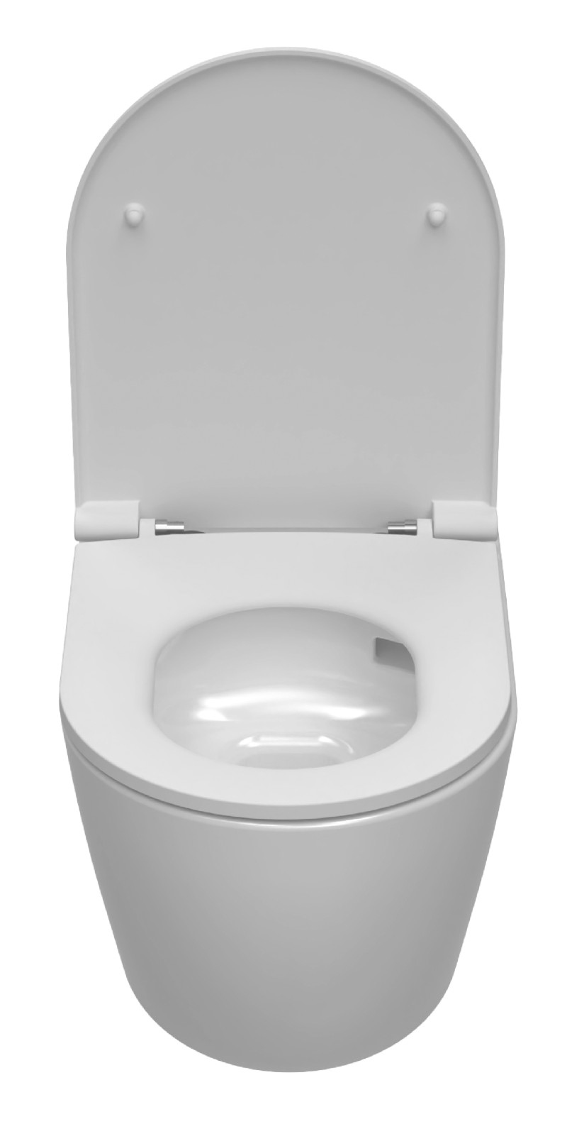 INFINITY závěsná WC mísa, Vortex Rimless, 36,5x53cm, bílá 10NF02003