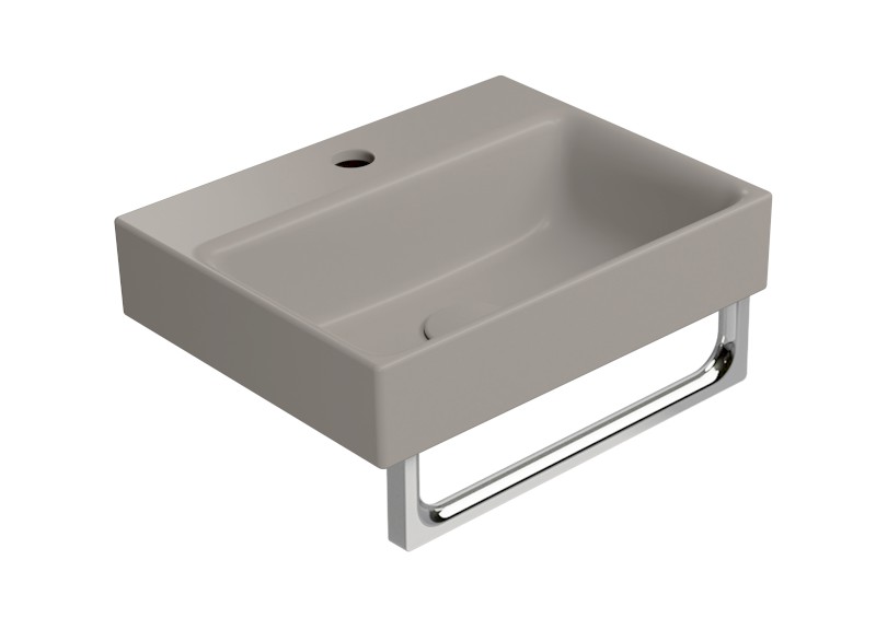 NUBES keramické umývátko 40x32cm, tortora mat 9684105