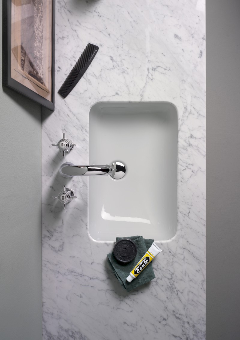 PURA/CLASSIC keramické umyvadlo pod desku 38x55cm, bílá ExtraGlaze 724311