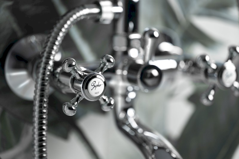 ANTEA nástěnná vanová baterie kompletní, chrom 3011