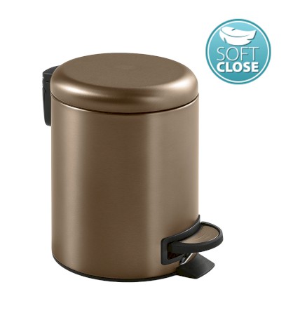 POTTY odpadkový koš 3l, Soft Close, měď mat 320982