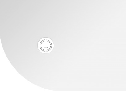 FLEXIA vanička z litého mramoru čtvrtkruh, s možností úpravy rozměru, 110x80cm, R550, pravá 91271