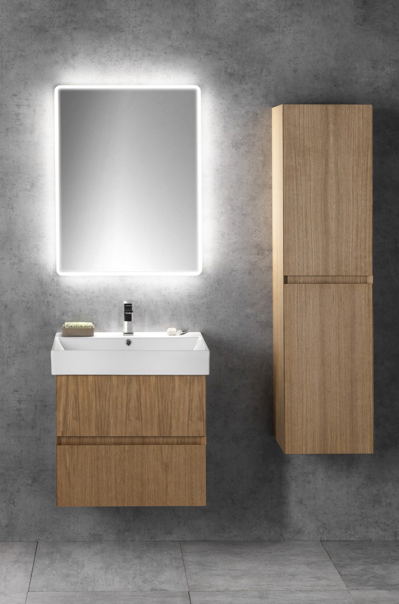 FILENA umyvadlová skříňka 57x51,5x43cm, dub FID1260D