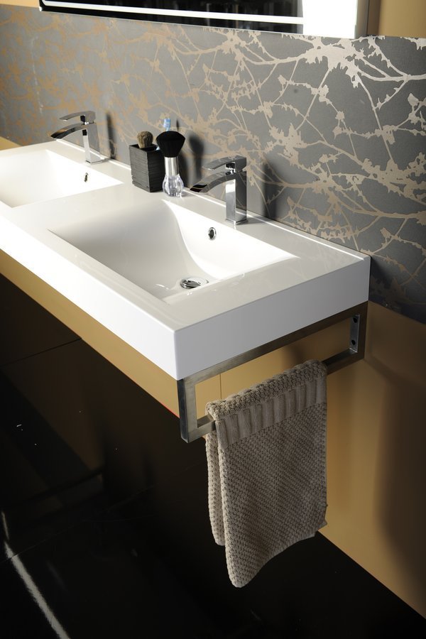 Podpěrná konzole 490x150x30 mm, nerez mat, 1 ks 30384