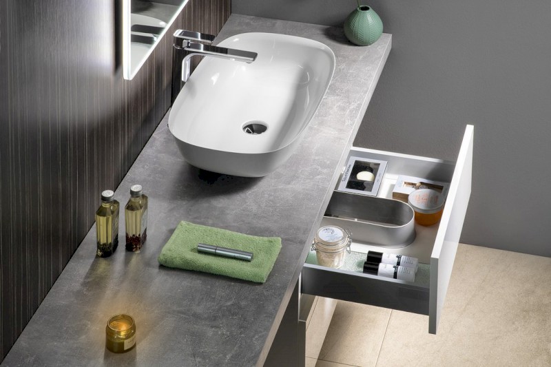 AVICE umyvadlová skříňka 60x50x48cm, bílá AV065-3030