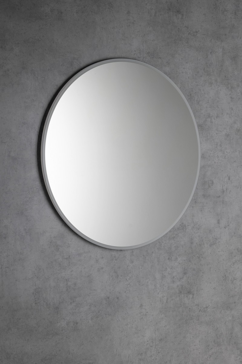 VISO kulaté zrcadlo s LED osvětlením ø 80cm, senzor, 2700-6500K VS080S