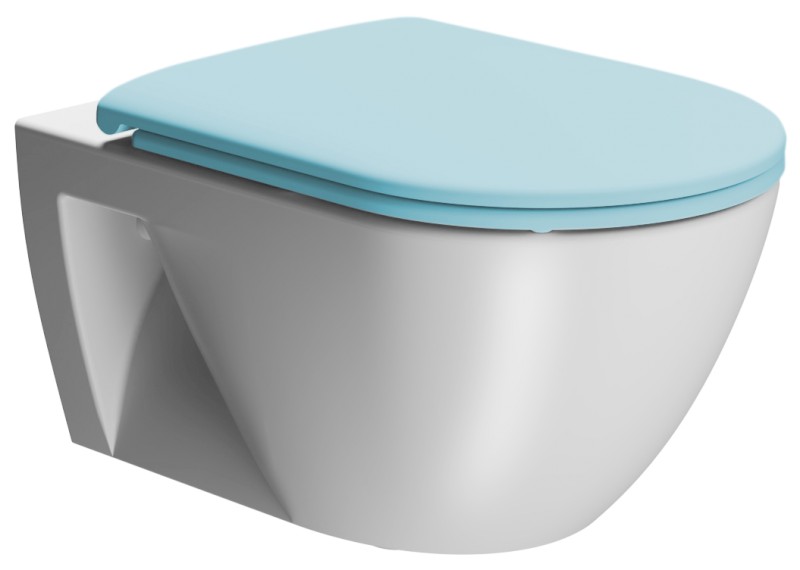 PURA ECO závěsná WC mísa, Swirlflush, 36x55cm, bílá dual-mat 880709