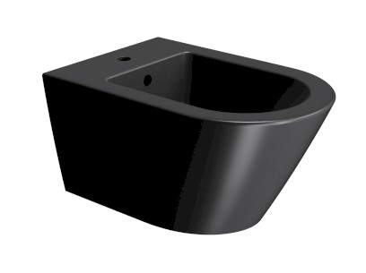 KUBE X bidet závěsný 36x55cm, černá mat 9465126